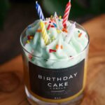 birthday scented candle