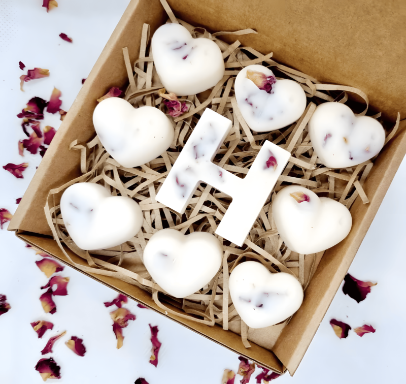Rose Petal Candle