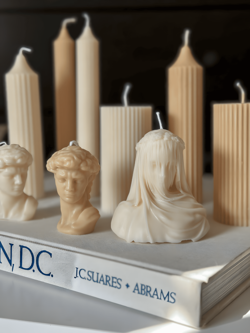 Veil Sculpture Candle