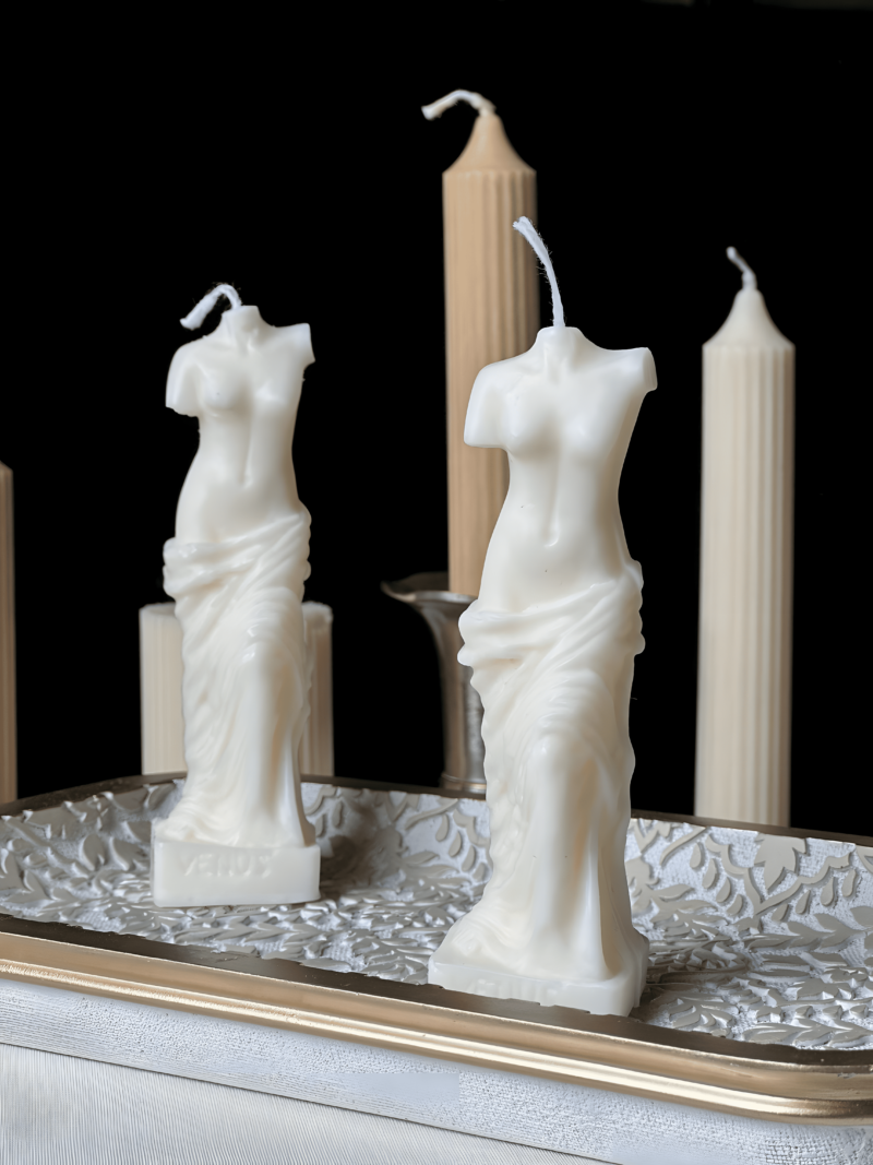 sculpture candle