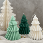 handmade Christmas candle