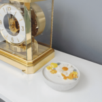floral butterfly candle