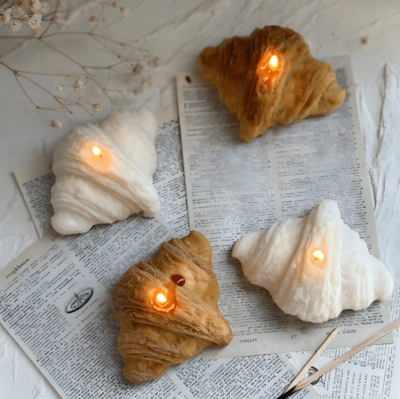 dessert decor candles