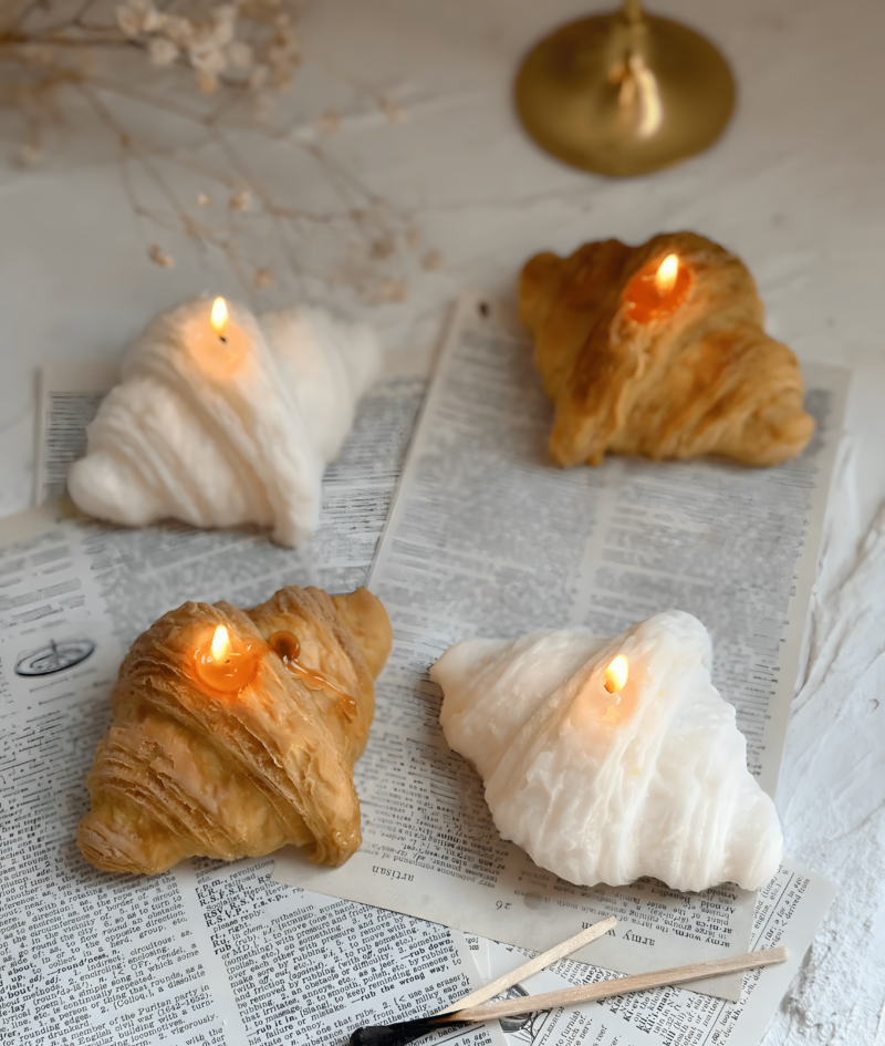 gourmet-themed candle