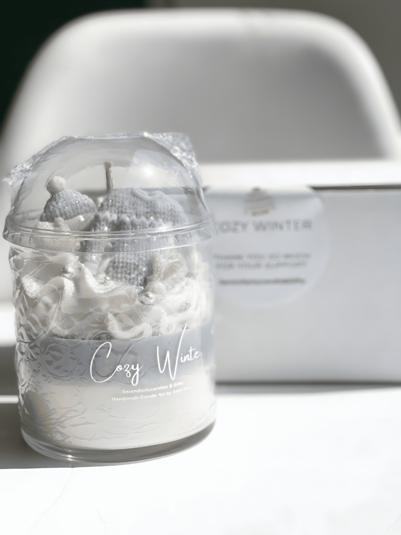 holiday decor candle