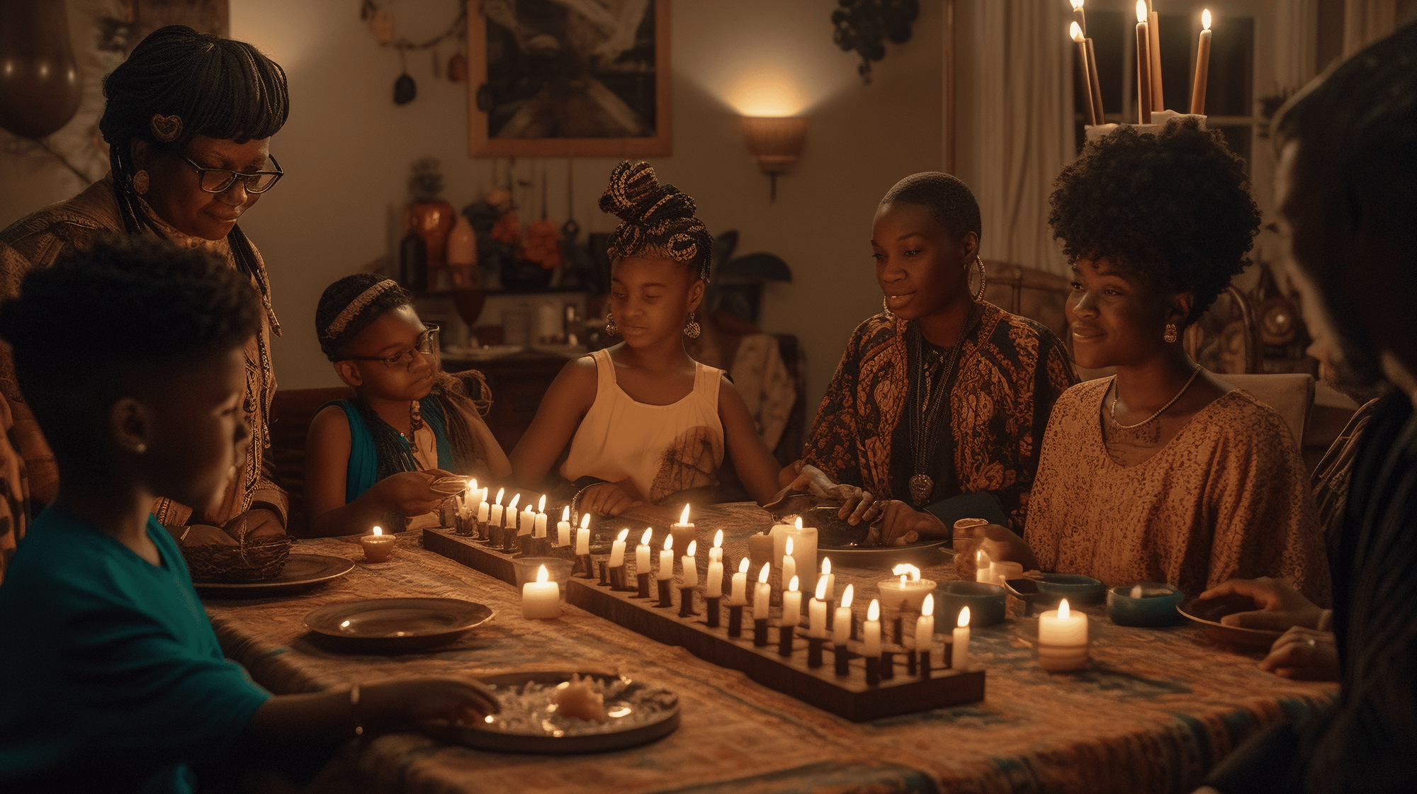 kwanzaa candles