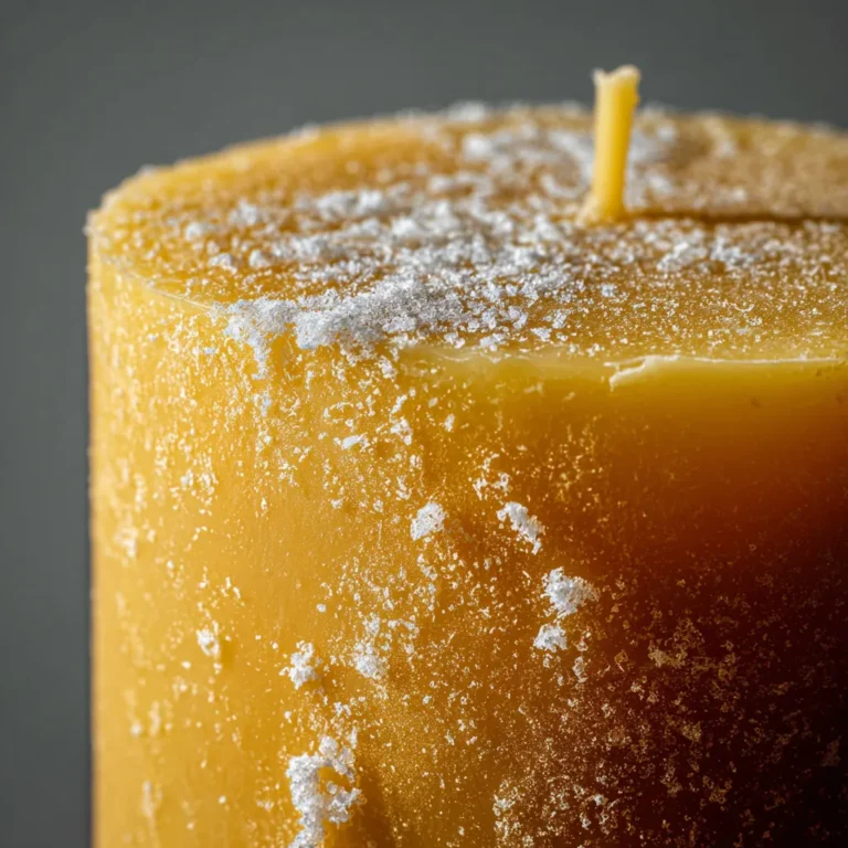 beeswax candle