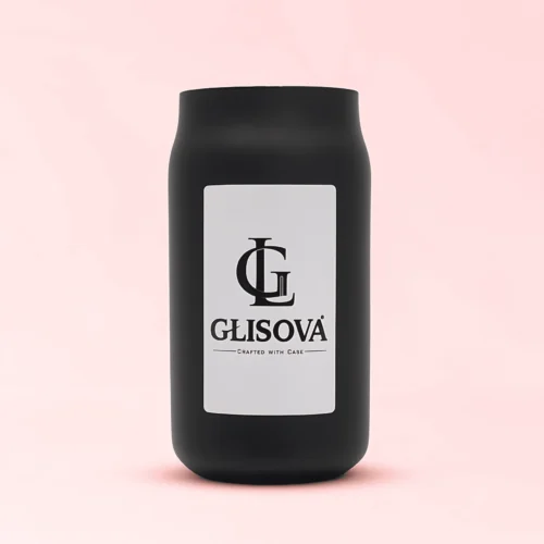 Non-toxic vegan candle with notes of oolong tea and leather.