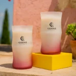 Desert Bloom candle with a 50-60 hour burn time